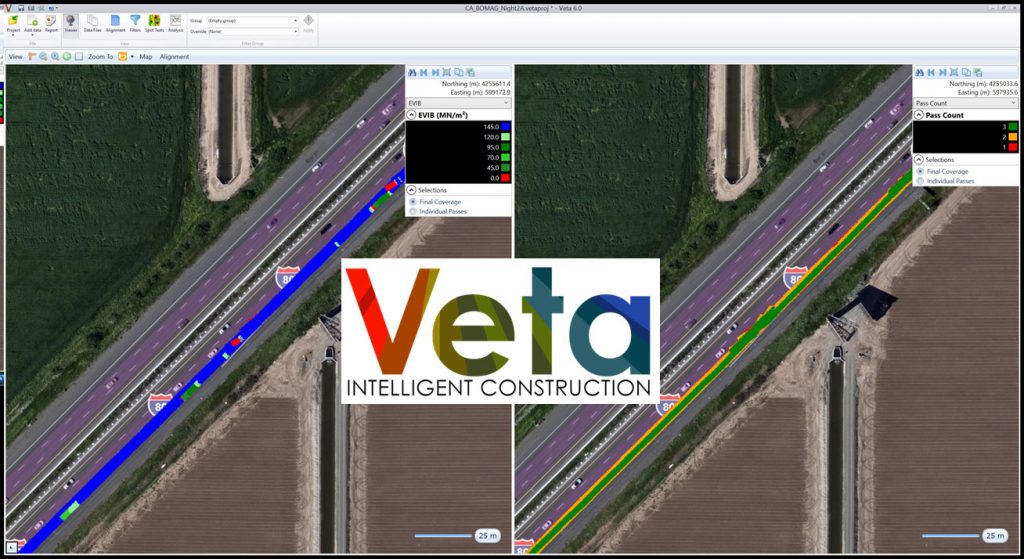 Veta split screen map option